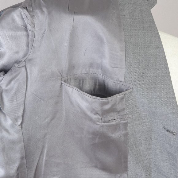 Stafford Men's Blazer Gray 50R - Picture 10 of 11